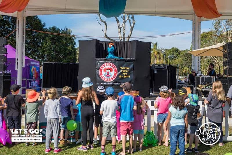 Puppet Show - Childrens Entertainers - Larrikin Puppets - Fetes and Festivals - Caboolture Family Fun Day