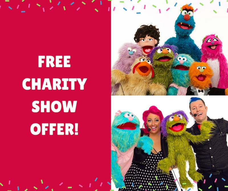Puppet Show - Shopping Centres - Larrikin Puppets - Live Entertainment - Charity Shows