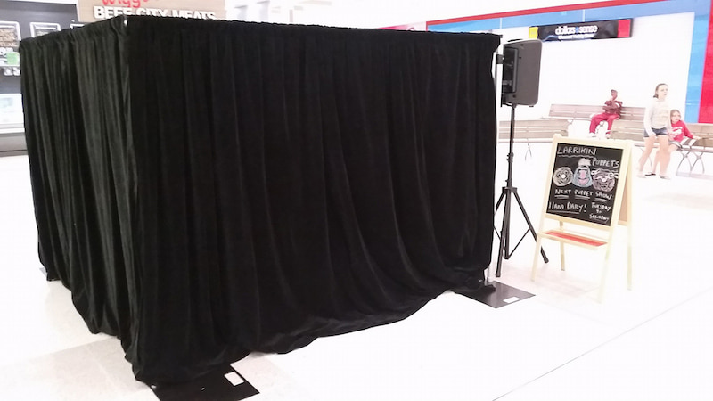 Puppet Show - Shopping Centres - Larrikin Puppets - Live Entertainment - Staging - Gracemere