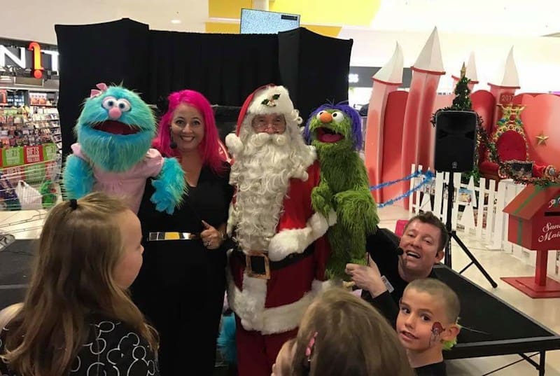 Themed Puppet Shows - Christmas Entertainment - Maryborough Shopping Centre
