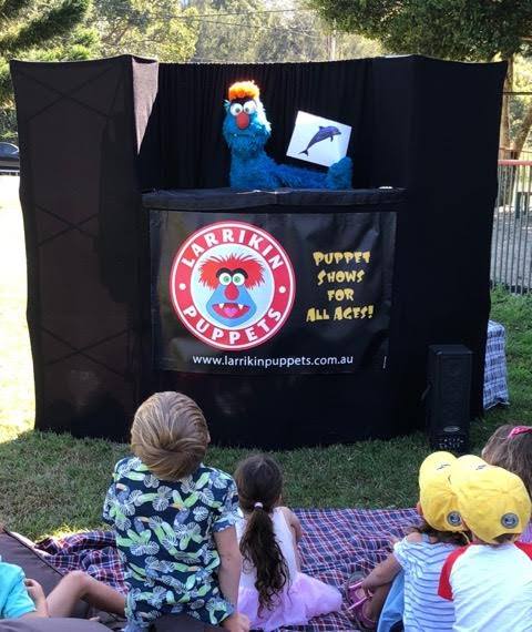 Puppet Show - Kids Birthday Parties - Larrikin Puppets - Brisbane - 5th birthday party
