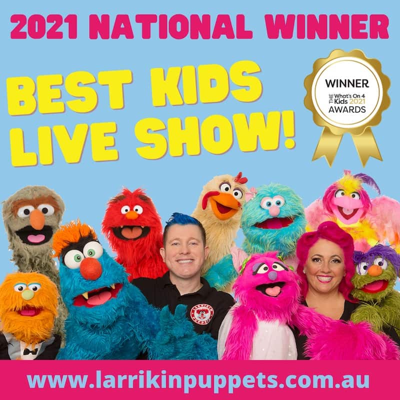 Puppet Show - Brisbane - Gold Coast - Sunshine Coast - Best Kids Live Show.